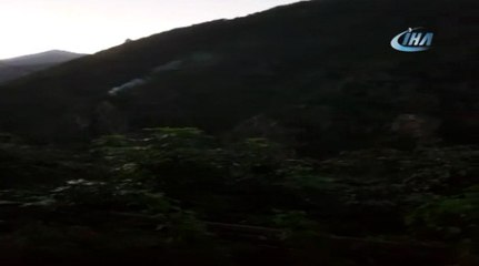 PKK'lı Teröristlerle Sıcak Temas Kamerada