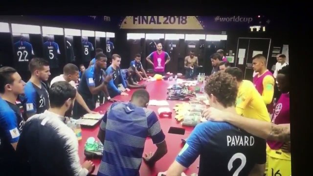 Le discours de Paul Pogba avant la Finale de la Coupe du Monde 2018
