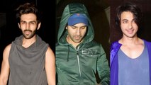 Varun Dhawan, Aayush Sharma, Kartik Aaryan Spotted Leaving Gym