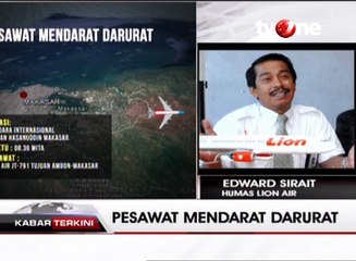 Pesawat Lion Air Terpaksa Mendarat Darurat Di Makassar