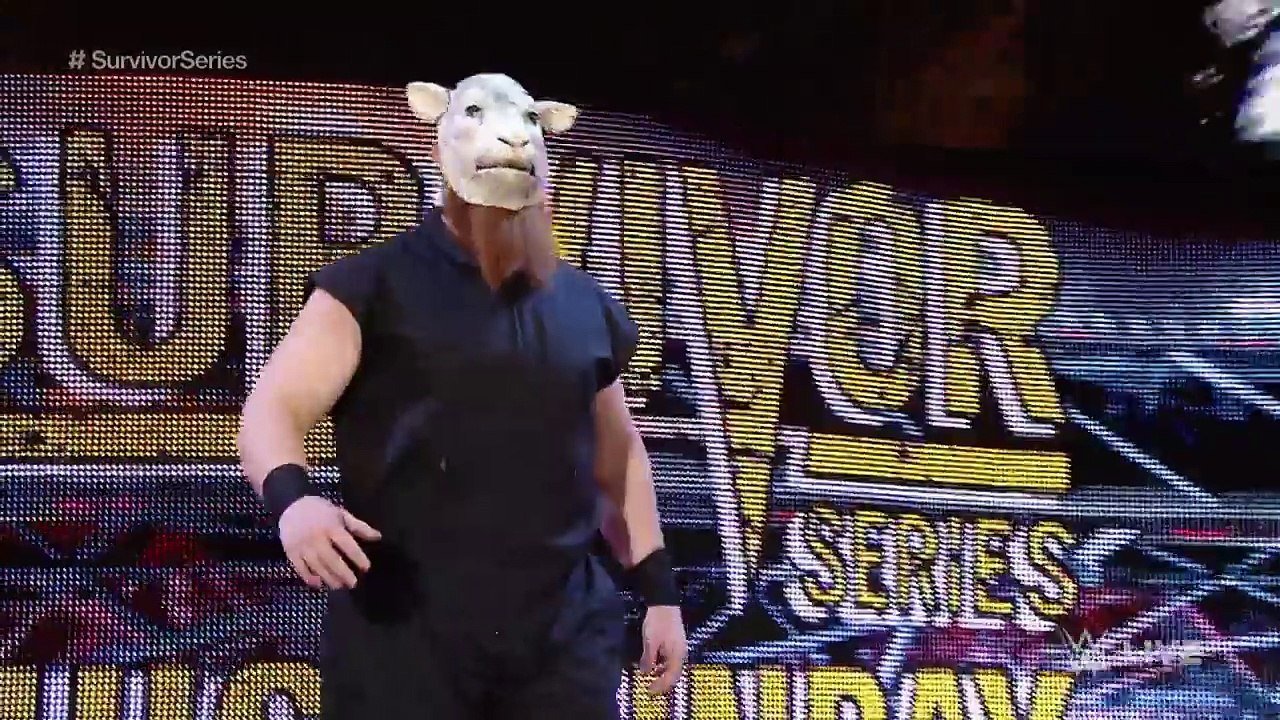 Team Cena vs. Team Authority Survivor Series contract signing- Raw, November 17, 2014