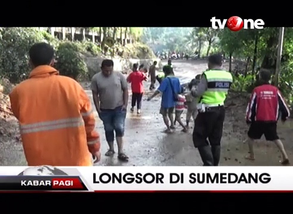 Empat Orang Tewas Dalam Bencana Longsor di Sumedang
