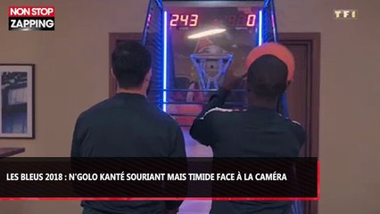 "Les Bleus 2018" : N'golo Kanté souriant mais toujours aussi timide face caméra ! (vidéo)