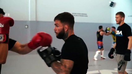 UFC227 NoLove Camp 2 - Muay thai training - UFC august 4 rematch - Team Alpha Male