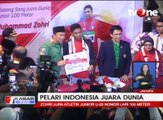 Menpora Sambut Kedatangan Muhammad Zohri di Bandara