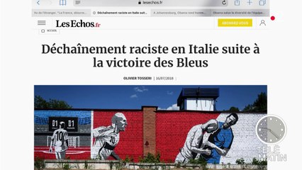 Déchaînement raciste en Italie suite à la victoire des Bleus