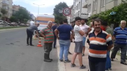 Otomobille Motosiklet Çarpıştı: 1 Ağır Yaralı