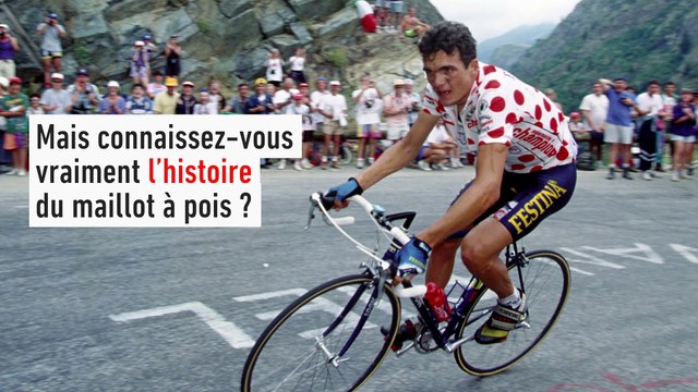 Aux origines du maillot à pois - Cyclisme - Tour de France