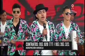 Mikaela deslumbró en los estudios de 'La ley de la calle' al ritmo de su cumbia