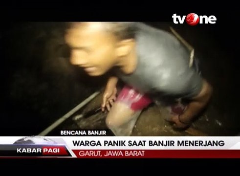 Hujan Deras, Ribuan Rumah di Garut Terendam Banjir