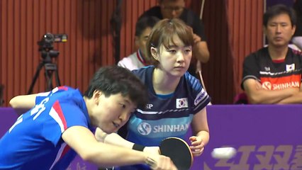 '단일팀의 힘' 남북 수비자매, 가볍게 16강 / YTN