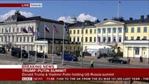 Trump-Putin summit- Trump arrives at palace - BBC News