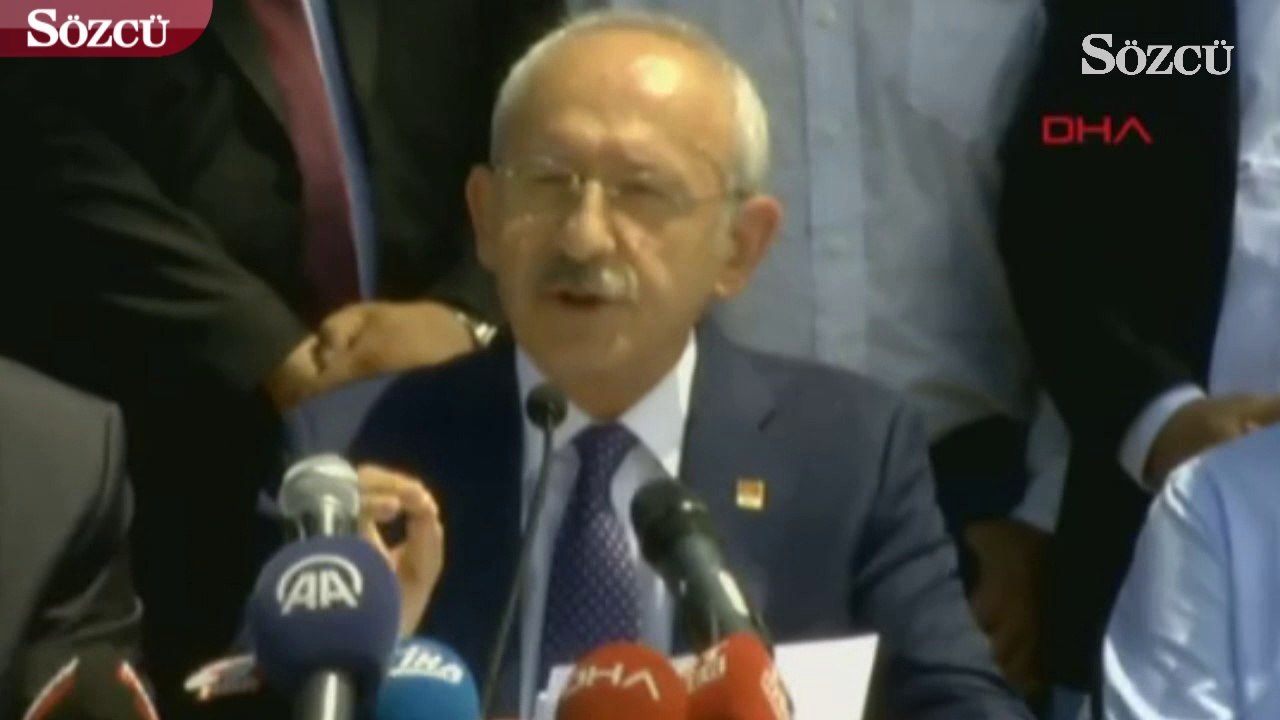 Kılıçdaroğlu: Meteoroloji ve Devlet Demir Yolları uyardı