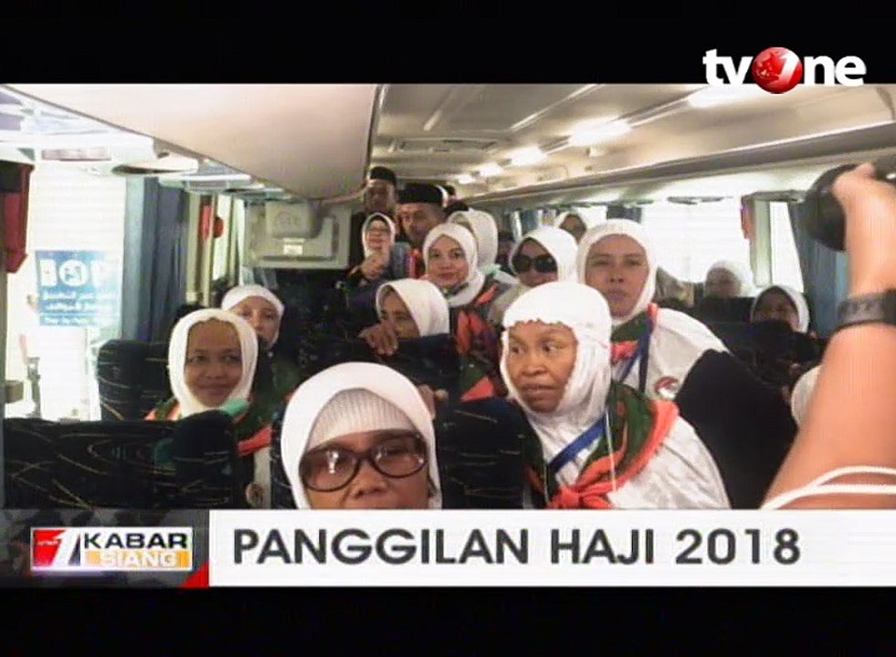 Jemaah Haji Kloter 1 Embarkasi Pondok Gede Tiba di Madinah