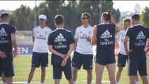 Segundo día de entrenamiento del Madrid de Lopetegui