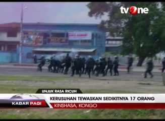 Unjuk Rasa Tuntut Turunnya Presiden Kongo Tewaskan 17 Orang