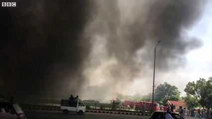 Islamabad kay Itwar Bazar Main aag Lag gae
