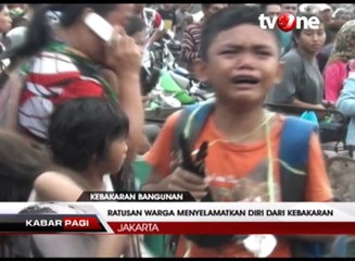 Kebakaran di Penjaringan Hanguskan Rumah dan Sekolah