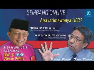 Sembang online  Apa istimewanya UEC?