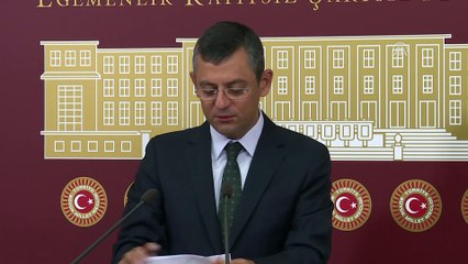 CHP Grup Başkanvekili Özel - CHP'li delegelerin kurultay talebiyle imza toplaması - TBMM