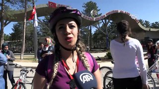 'Türk Kadınının Zaferi Bisiklet Turu' projesi - ELAZIĞ