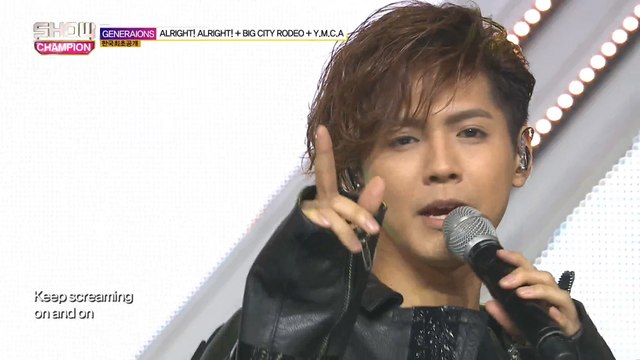Show Champion EP.277 GENERATIONS from EXILE TRIBE - BIG CITY RODEO+Y.M.C.A