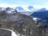 Station de sports d’hiver la bourboule mont dore massif de sancy