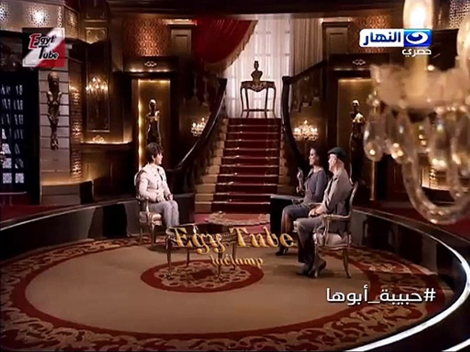 نجوى ابراهيم فى بيت العائلة  -  الفنان اشرف عبد العفور و ابنته ريهام - رحلة العائلة و الفن