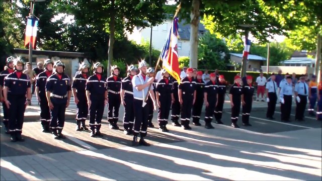 Remise des Medailles aux pompiers 2018 par le Maire Etienne Wolf