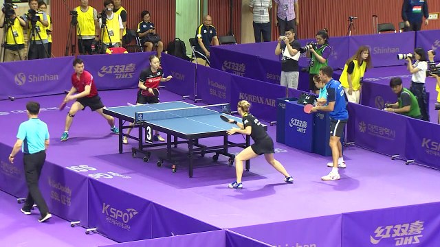 Las dos Coreas participan juntas en torneo de tenis de mesa
