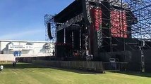 Probando sonido en Las Piedras, nos vemos en un rato...#NTVGsuenanLasAlarmas2018