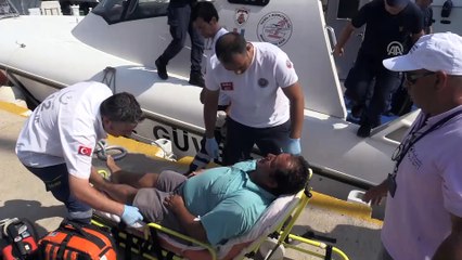 Tekne kaptanı mavi turda fenalaştı - MUĞLA