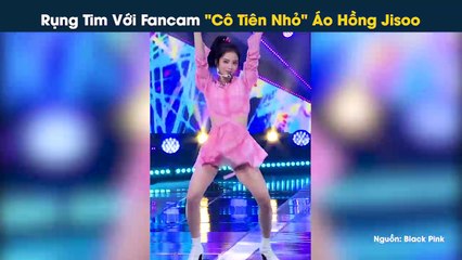 Rụng Tim Với Fancam "Cô Tiên Nhỏ" Áo Hồng Jisoo