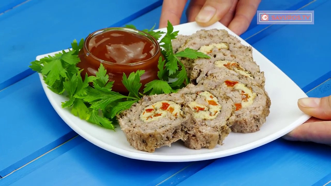 Ruladă din doar 3 ingrediente! Delicioasă, aspectuoasă și ușor de preparat! | SavurosTV