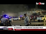 Kapal Pengangkut Semen Terbakar di Pelabuhan Tanjung Priok