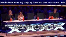 Màn Ảo Thuật Bắn Cung Thiện Xạ Khiến BGK Thót Tim Tại Got Talent