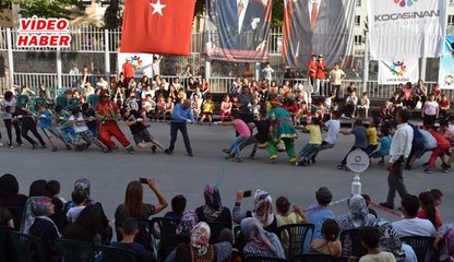 (18 Temmuz 2018) KOCASİNAN’LI ÇOCUKLAR,  SOKAK OYUNLARI İLE GÖNÜLLERİNCE EĞLENİYOR