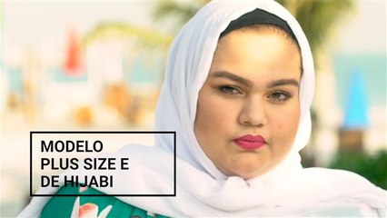Esta modelo mostra que a beleza não está apenas nos padrões