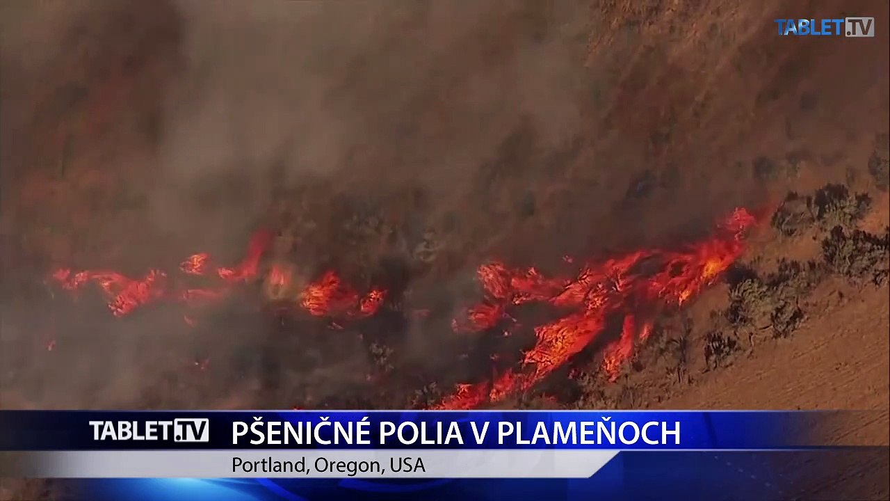 V americkom štáte Oregon zhorel farmár vo svojom traktore