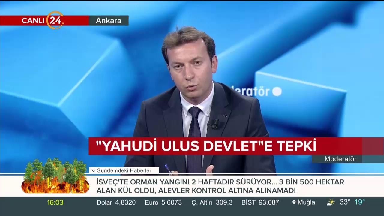 "Yahudi ulus devlet"e tepki
