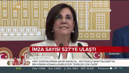 İmza sayısı 527'ye ulaştı