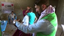 Gönüllü Türk berberler Suriye kamplarında - AZEZ