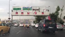 Sağanak Trafik Yoğunluğuna Neden Oldu