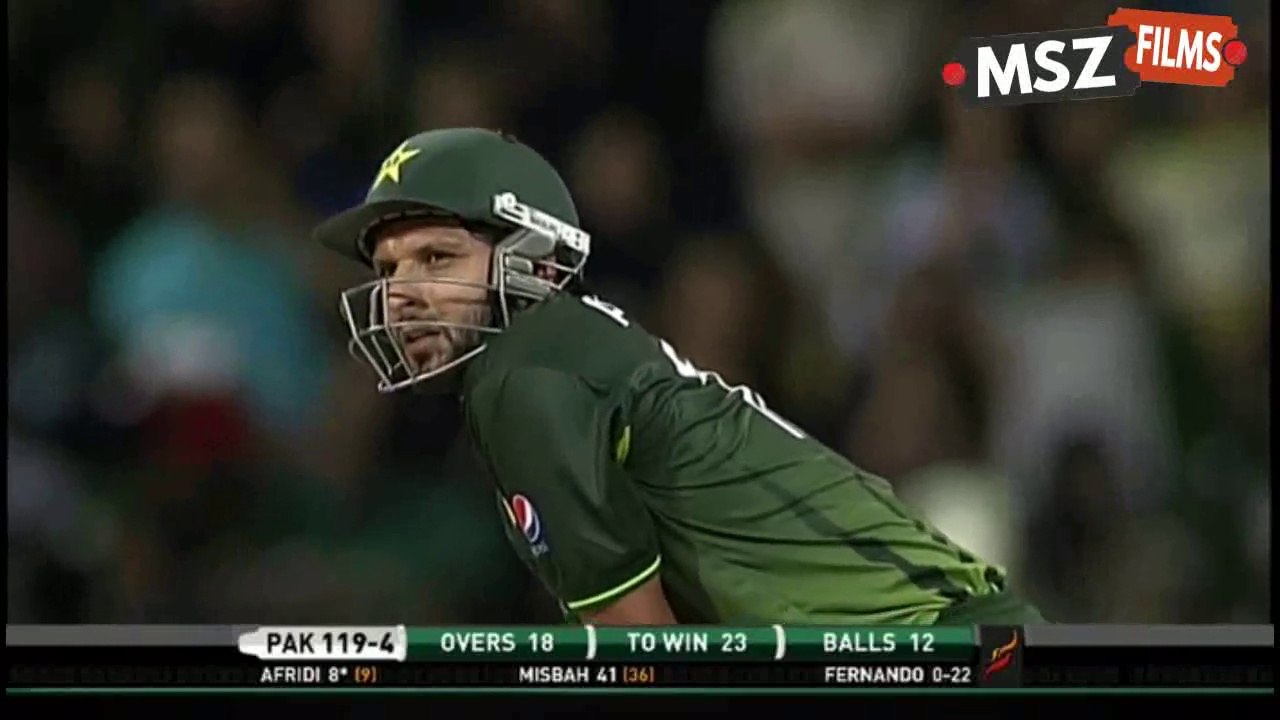 Pakistan vs Sri Lanka t20 2011 Thrilling last 2 overs