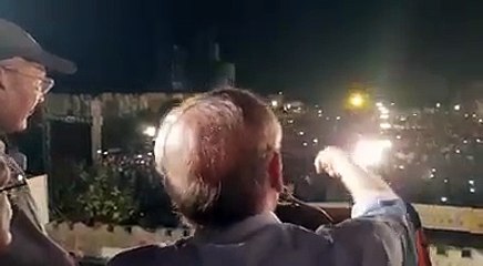 Shahbaz Sharif held a speech in the huge gathering in PML-N Jalsa at Ali Pur Chattah