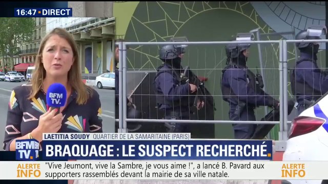 À Paris, un homme suspecté d'un braquage activement recherché