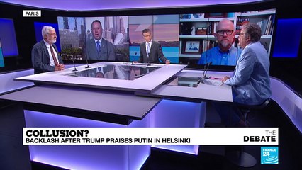Collusion? Backlash after Trump praises Putin in Helsinki