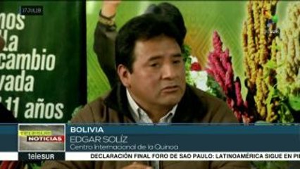 Bolivia: aprueban norma internacional para la quinua