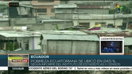 Ecuador registra aumento en los índices de pobreza y desempleo