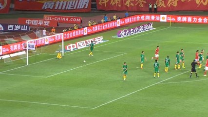 Talisca nets hat-trick for Guangzhou